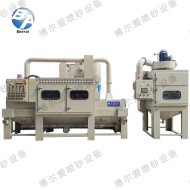 防爆全自動輸送式噴砂機（配濕式集塵機）