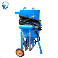 雙槍移動(dòng)干式噴砂機(jī)