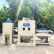 加壓式臺車轉(zhuǎn)盤噴砂機