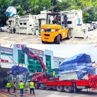 防爆提升輸送式噴砂機（PLC 壓力數(shù)顯、濕式集塵）