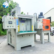 防爆全自動回轉轉盤式噴砂機（配濾網式濕式防爆集塵機）