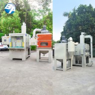 防爆全自動回轉轉盤式噴砂機