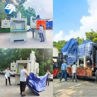 防爆全自動回轉轉盤式噴砂機