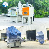 防爆全自動回轉轉盤式噴砂機