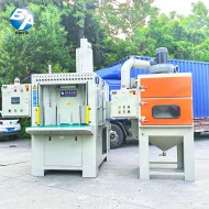 防爆全自動回轉轉盤式噴砂機