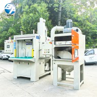 防爆全自動回轉轉盤式噴砂機