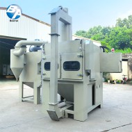防爆全自動回轉(zhuǎn)轉(zhuǎn)盤式噴砂機 