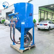 雙槍移動(dòng)干式噴砂機(jī)