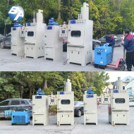 防爆旋風(fēng)滾筒式自動噴砂機 