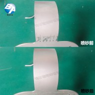 不銹鋼件噴砂 